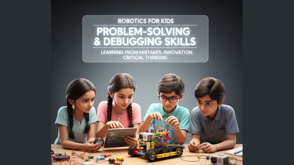 Robotics increases the problem solving and debugging skills in kids