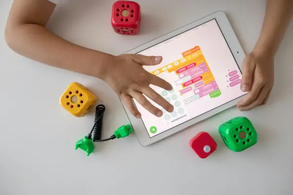 Visual block-based coding for older kids