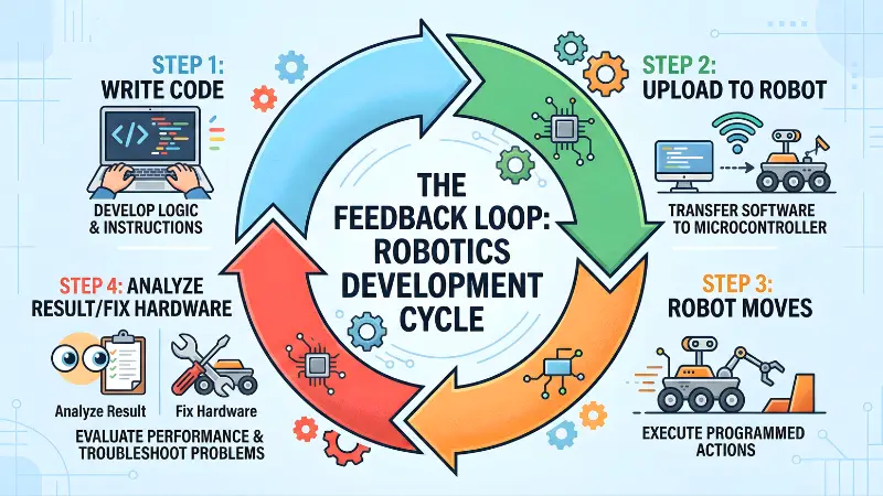 The Feedback Loop : Robotics Development Cycle
