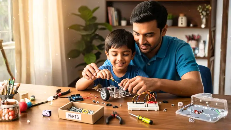 How to build a Robotics Lab at Home for fun Robotics Learning