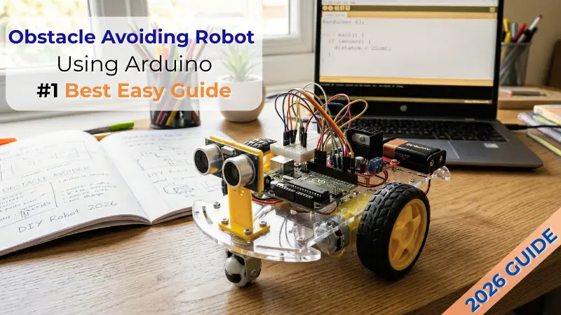 Obstacle Avoiding Robot using Arduino - Best Easy Guide - 2026